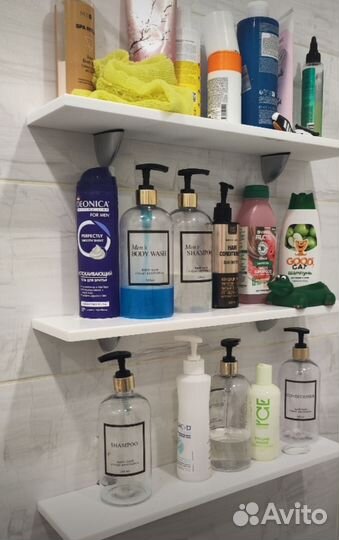 Полка в ванную комнату