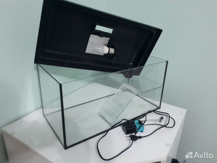 Аквариум для красноухой черепахи 30 литров