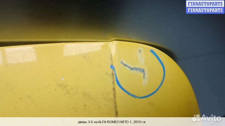 Крышка багажника Alfa Romeo MiTo (955), 2010 1.4 Бензин