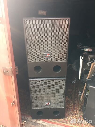 Сабвуферы DAS audio