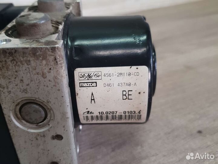 Блок насос abs ford fiesta mk5 fusion