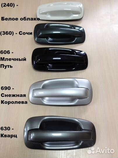 Евроручки в цвет на ваз 2110, Лада Приора