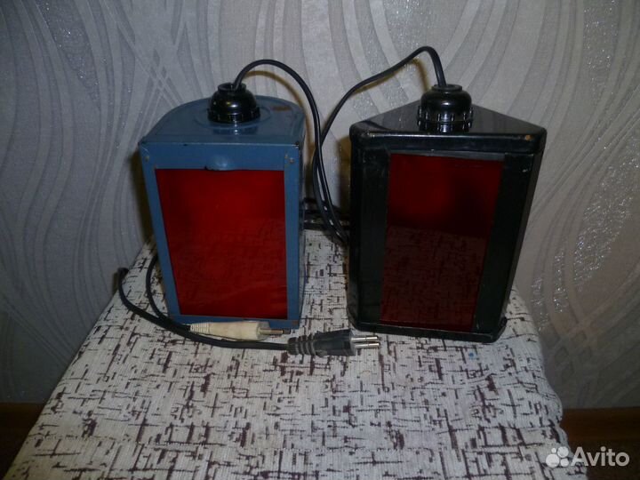 Фонарь для фото красный