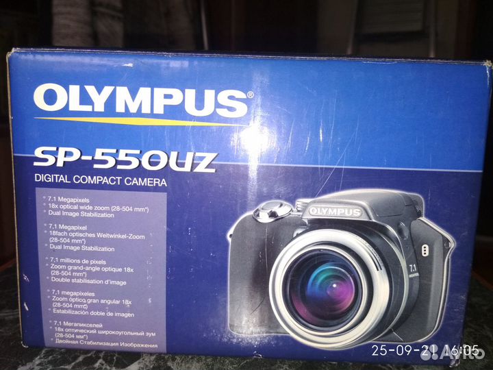 Фотоаппарат Olympus SP 550 uz