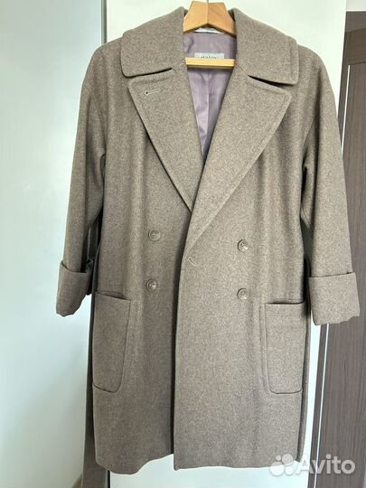 Пальто женское 42 44 коричневое