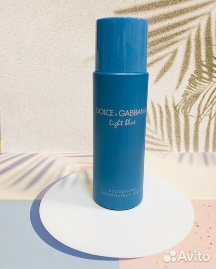 Dolce gabbana light blue дезодорант