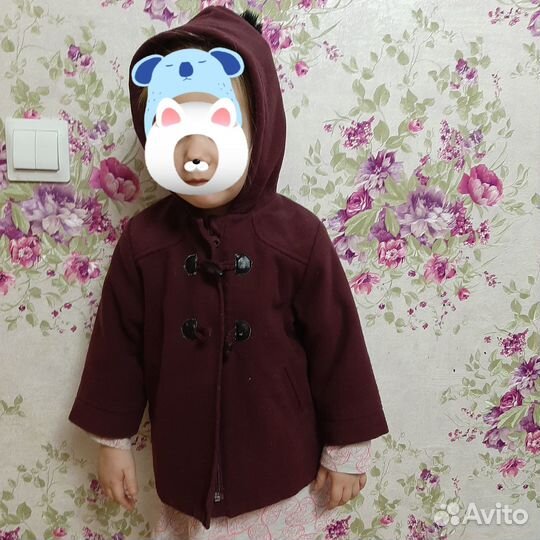 Пальто для девочки 92