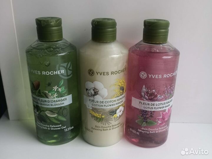 Гель для душа 200,400 мл Ив Роше