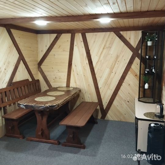 Семейная баня с банным чаном