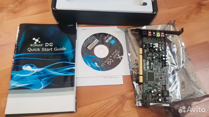 Звуковая карта для пк asus Xonar DG 5.1 PCI Retail