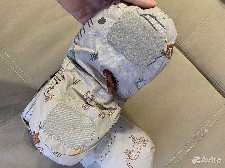 Муфта варежки на коляску leokid