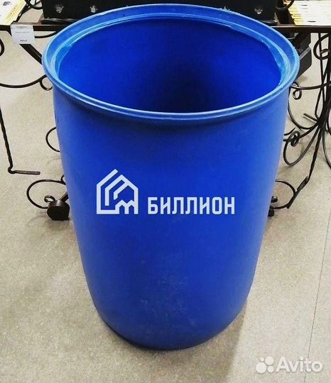 Бочка пластиковая без крышки бу 227 л