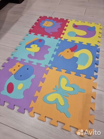 Развивающий коврик пазл