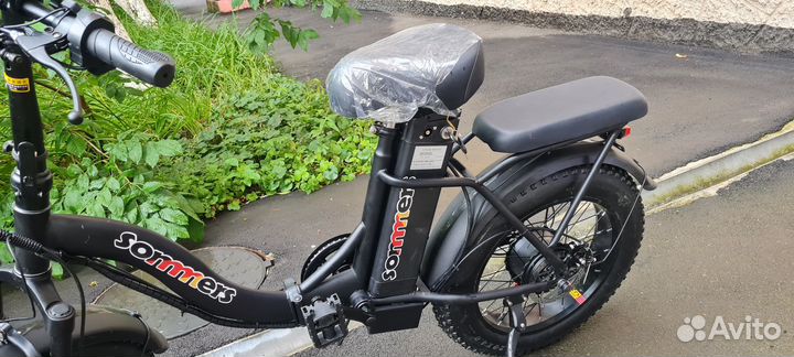 Электровелосипед складной 20Ач, 750Вт