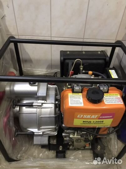 Мотопомпа мпд-1200Е