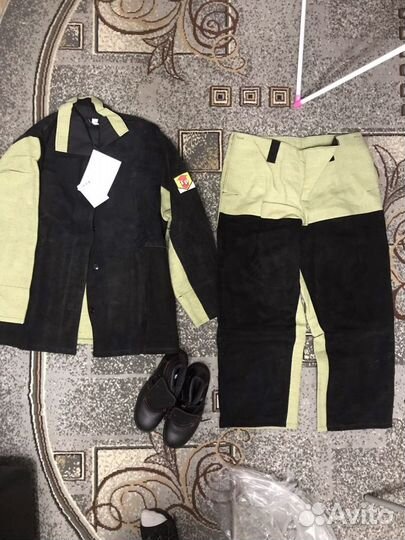 Сварочный костюм летний и ботинки сварочные лето