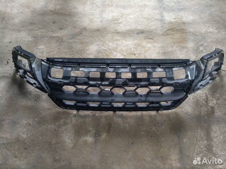 Накладка бампера Губа Юбка Volkswagen Tiguan AD1