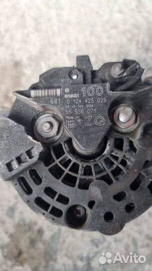 Генератор 100А Опель Z16XEP