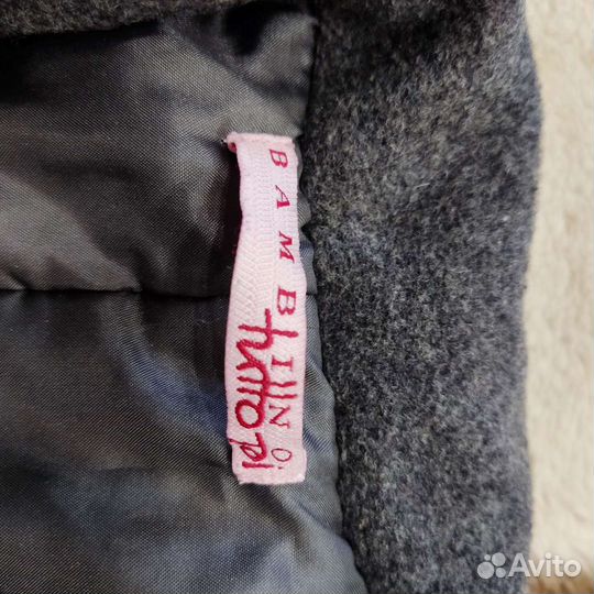 Детское пальто рост 74