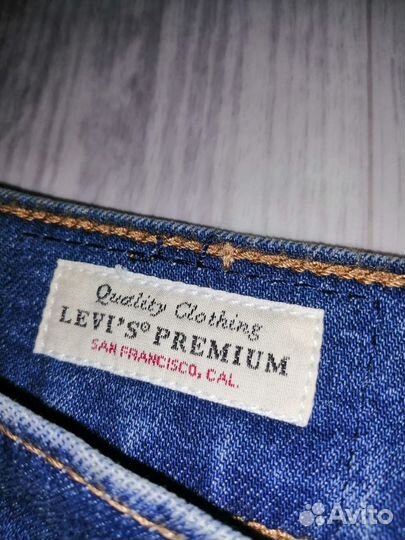 Джинсовая юбка levis