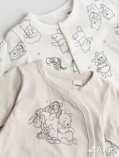 Слип пижама с закрытой ножкой hm 62