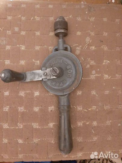 Дрель ручная СССР