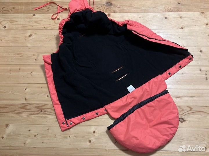 Зимний конверт в коляску leokid