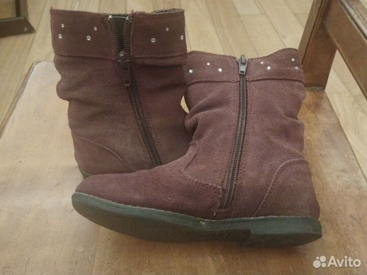 Сапожки для девочки 28 Котофей