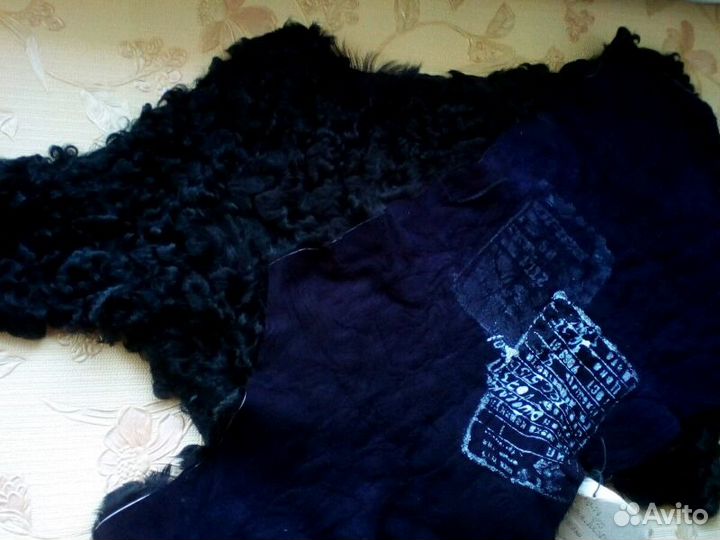 Шкурки каракуль, натуральный мех ягнят