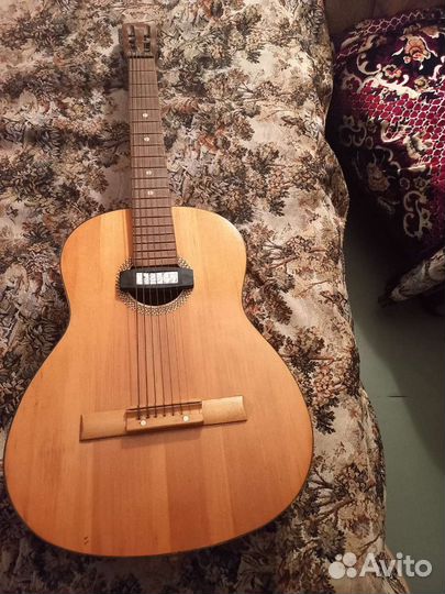 Акустическая семиструнная гитара СССР