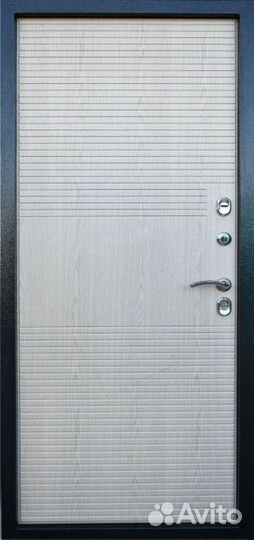 Входная дверь с терморазрывом Гарда Термо серебро