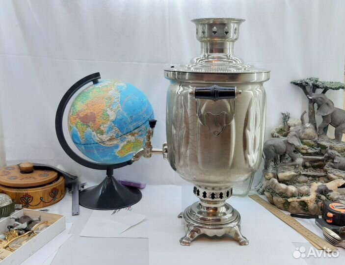 Самовар на дровах СССР угольный