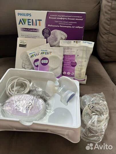 Молокоотсос avent электрический бу