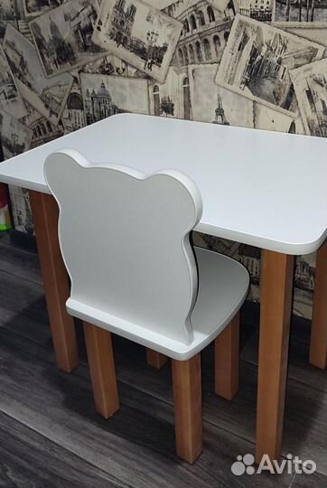 Детский столик и стульчик