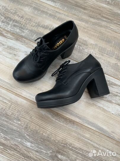 Ботильоны кожаные, новые. Размер 38