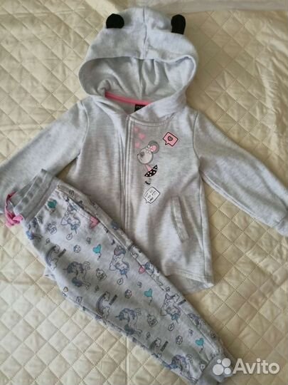 Вещи пакетом на девочку 104 см