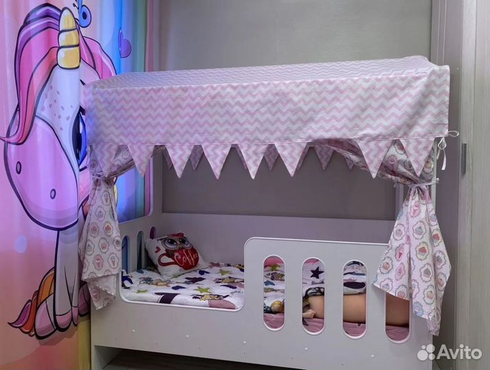 Детская кровать домик