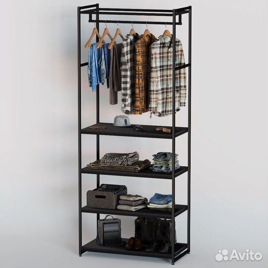 Стеллаж для одежды A2290-19-чч 220х90х45