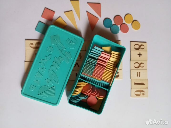 Учись считать, математический набор СССР