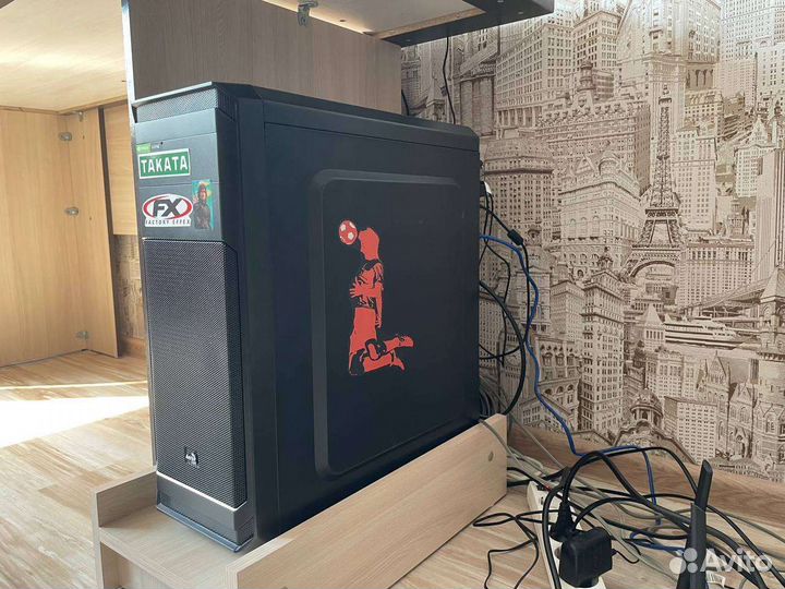 Игровой компьютер Xeon E5 2640 16GB GTX 1660 super
