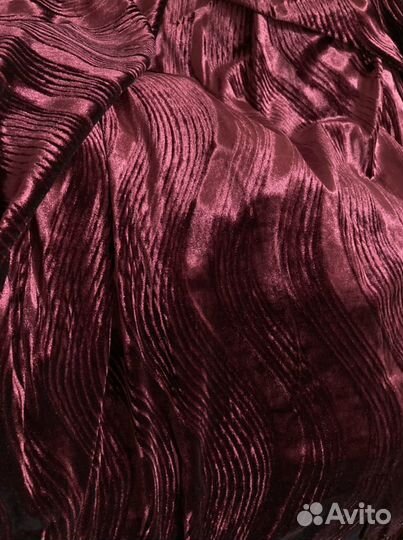 Ткань отрез ткани бархат