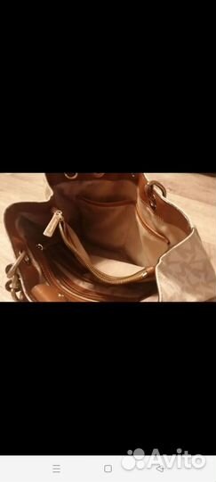 Сумка женская натуральная кожа бу