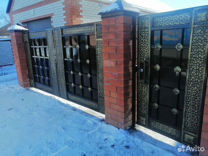 Ворота заборы навесы