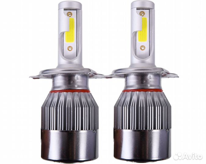 Светодиодные автомобильные лампы С6 H1 H4 H7 H11