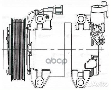 Компрессор кондиц. для а/м Nissan Pathfinder (R