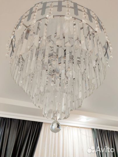 Люстра потолочная бу