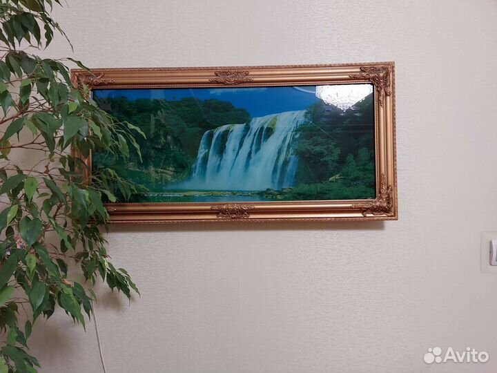 Картина водопад музыкальная