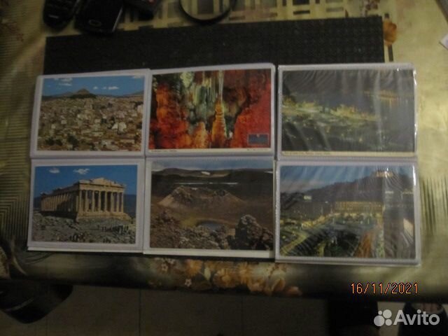Набор цв.открыток в 3х альбомах