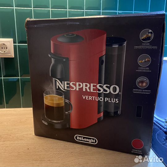 Капсульная кофемашина Vertuo Plus