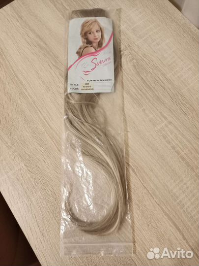 Волосы на заколках искусственные